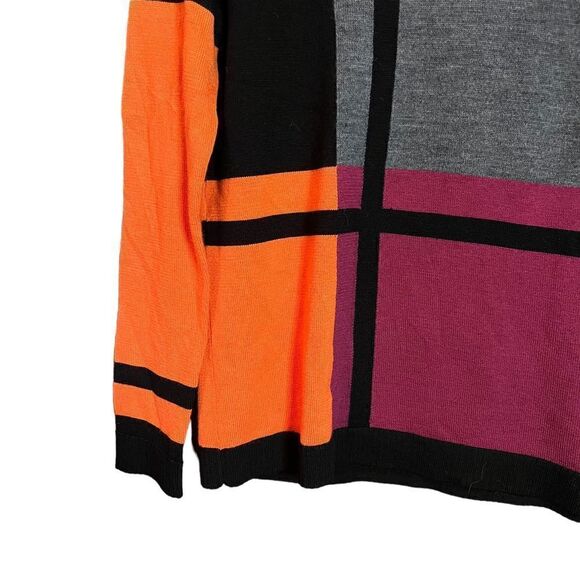 Edinburgh‎ knit wear 100% wool patterned sweater - Picture 7 of 9